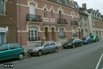 Gîte pour 4 personnes, avec balcon à Chauny