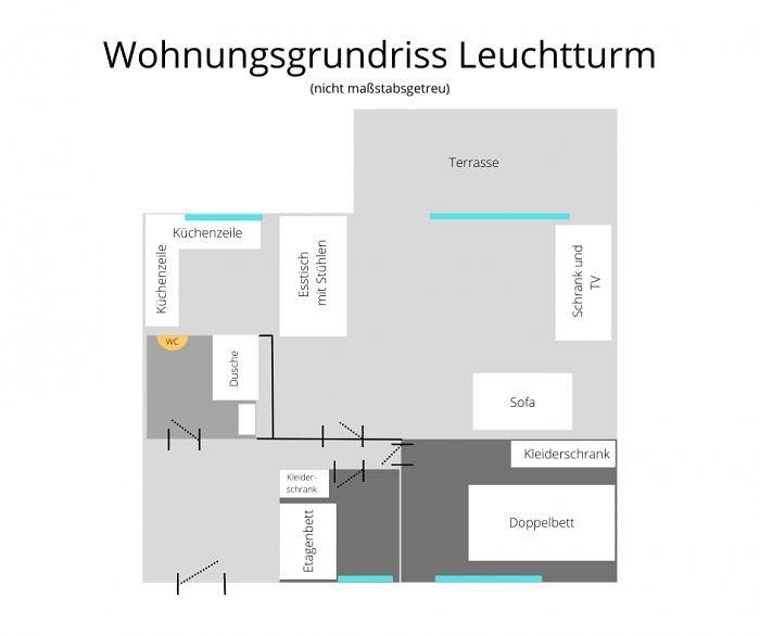 Nordseeferienhof Lafrenz - Leuchtturm in Cuxhaven, Cuxland