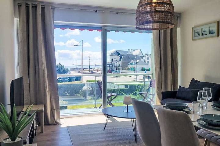 Gîte pour 4 personnes, avec balcon/terrasse dans Port En Dro Carnac