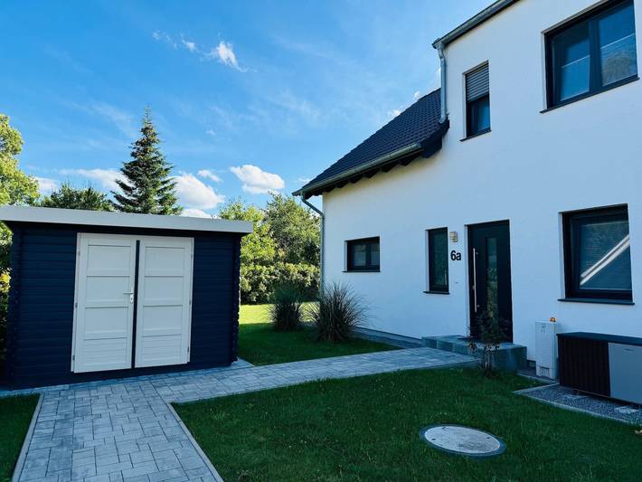 Ganze Ferienwohnung, Ferienhäuser Ankerplatz 1 & 2  Usedom- Sauna, Kamin & Garten - No.2 in Krummin, Usedomer Norden