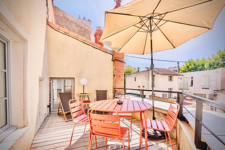 Gîte pour 4 personnes, avec vue et terrasse à Chamalières - 3