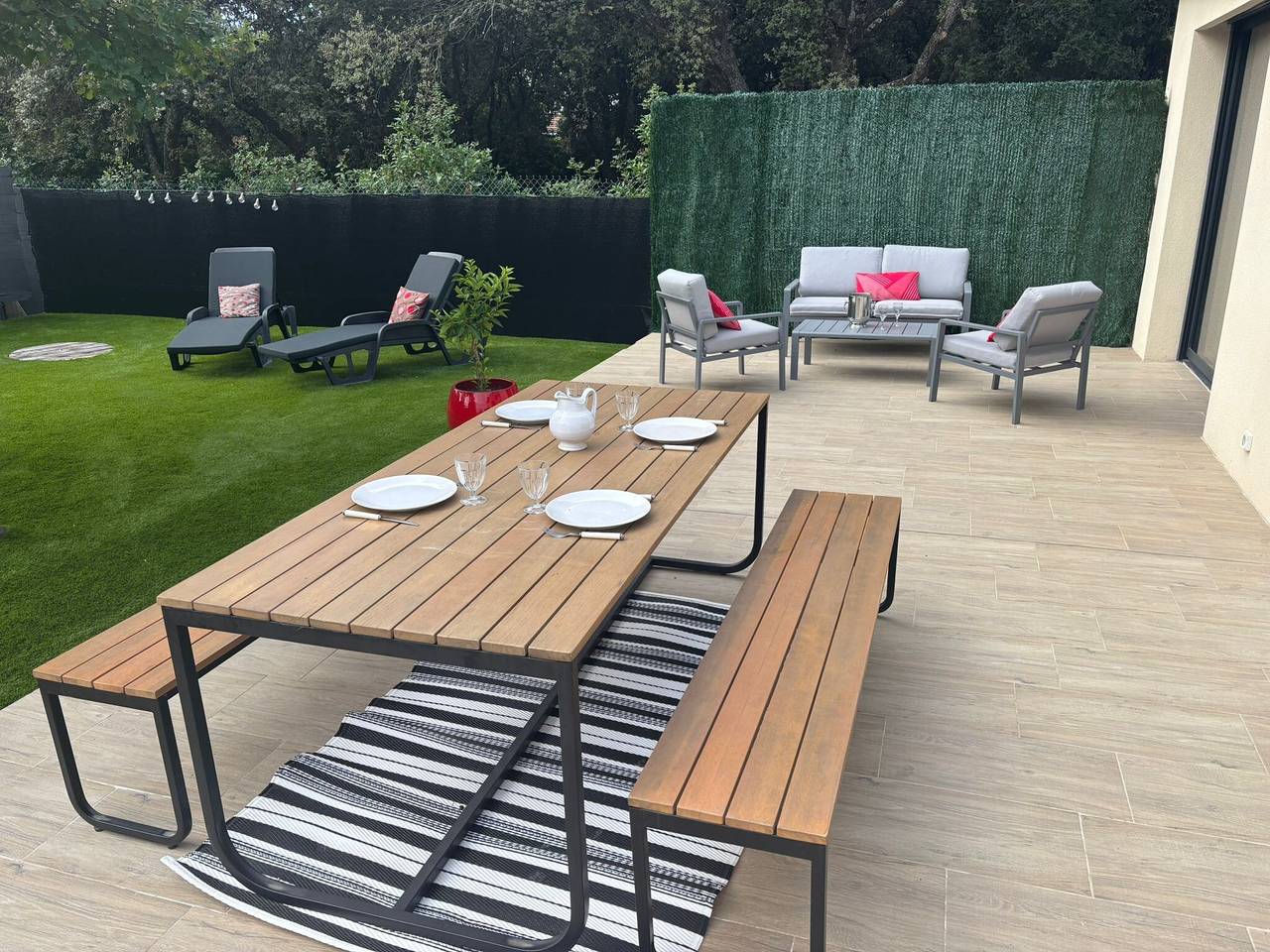 Villa Ndpa – Ferienhaus mit Garten in Carpentras, Parc naturel régional du Mont-Ventoux