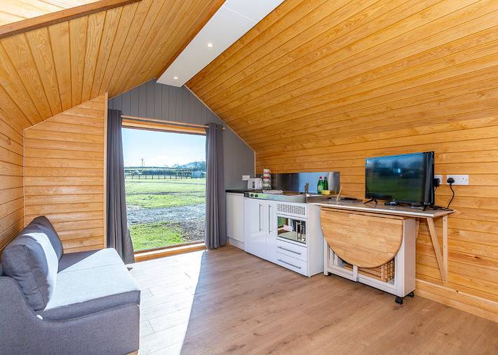Log cabin for 4 people in North Yorkshire