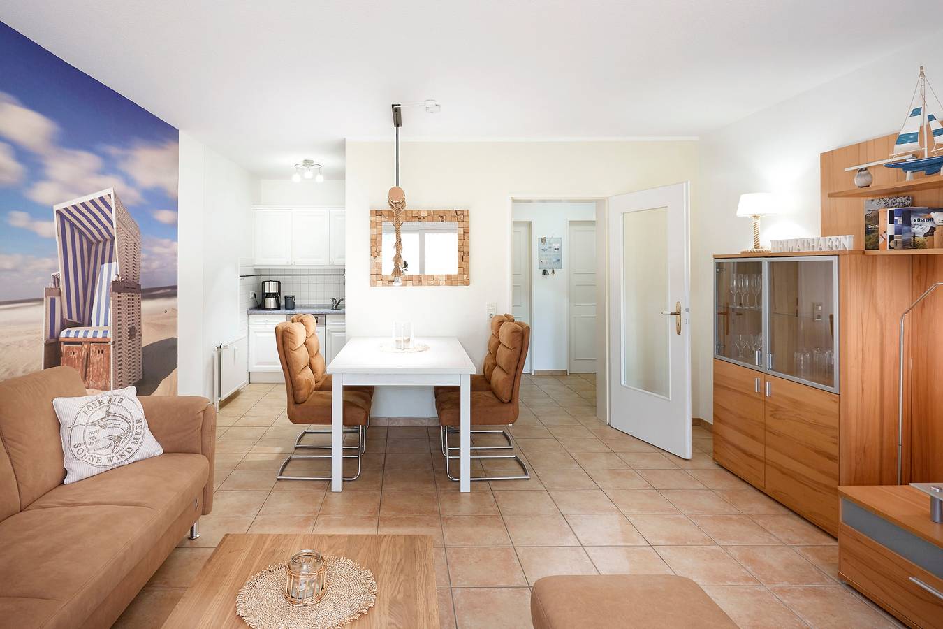 Ganze Ferienwohnung, Wohnen am Südstrand 10 in Wyk auf Föhr (Stadt), Wyk auf Föhr