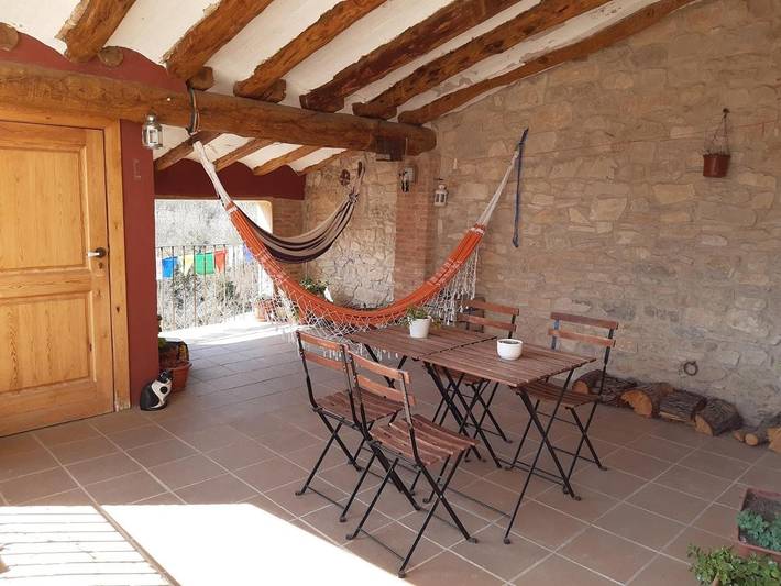 Casa rural para 2 personas, con Terraza además de Jardín y Vistas en Conca de Barberà