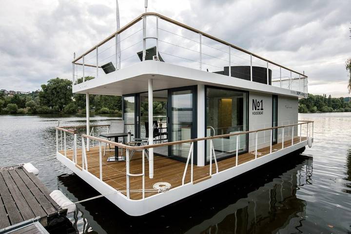 Boot für 4 Personen, mit Terrasse in Prag