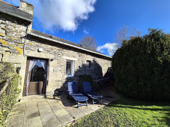 Gîte pour 4 personnes, avec terrasse et jardin en Bretagne