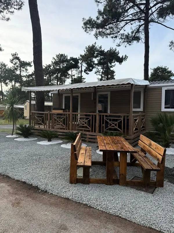 Camping voor 6 personen in Vendays-Montalivet
