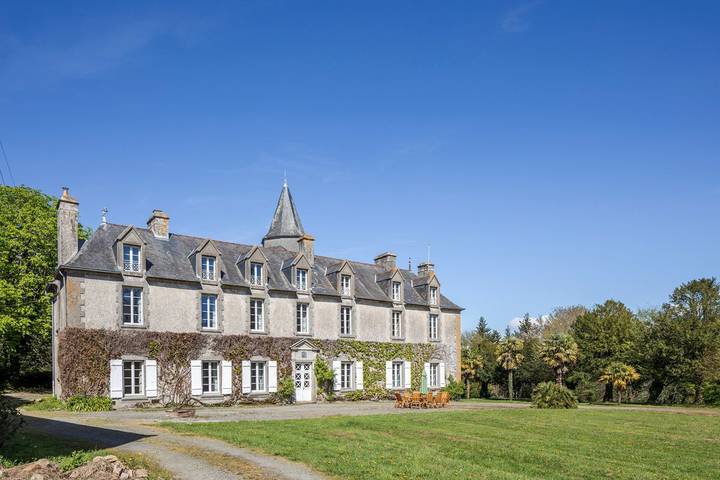 Château pour 10 personnes, avec Jardin en Bretagne