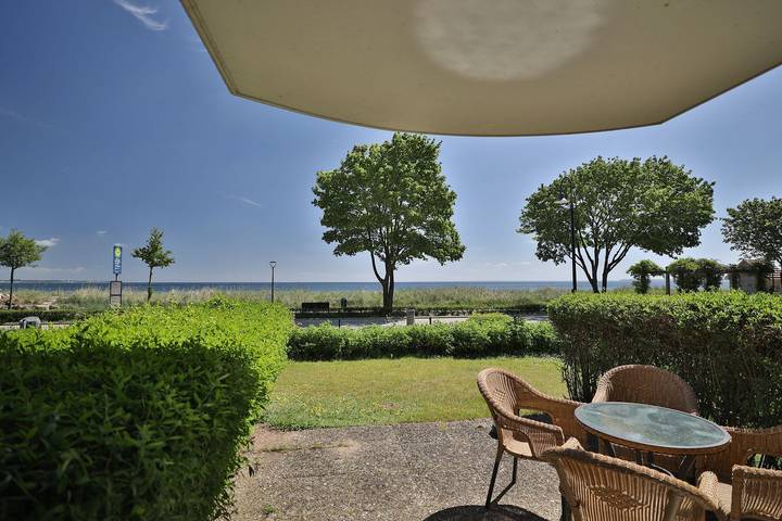 Ferienwohnung für 4 Personen, mit Terrasse und Garten sowie Sauna in Haffkrug