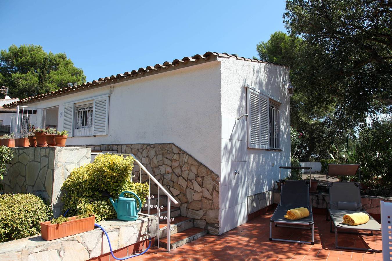 Casa de vacaciones 'Andrea' con vistas a la montaña, terraza privada y Wi-Fi in Santa Maria de Llorell, Tossa de Mar