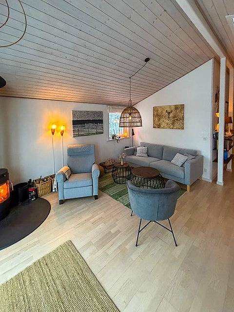 Waldhütte mit Blick auf den Bryrup Langsø in Bryrup, Silkeborg