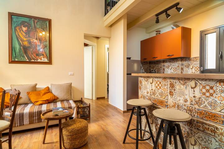 Casa de vacaciones 'Casa Yasmina' con terraza privada, Wi-Fi y aire acondicionado in Aci Castello (Borgo), Aci Castello