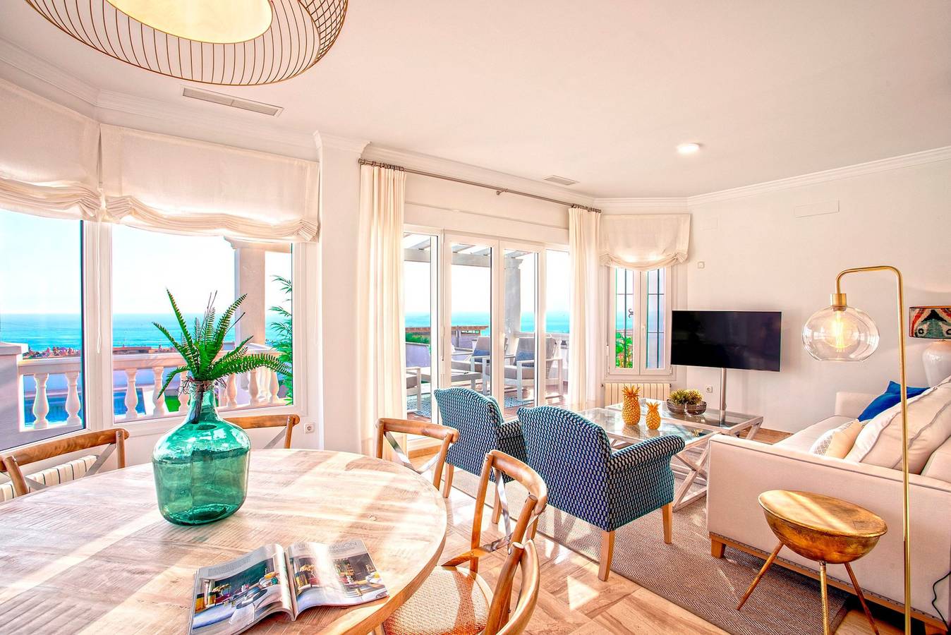 Chalet para 12 personas con balcón in La Barrosa, Chiclana de la Frontera