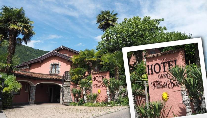 Maison d’hôte pour 2 personnes, avec piscine et vue ainsi que vue sur le lac et jardin dans Tessin