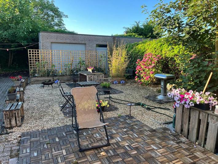 Appartement de vacances pour 2 personnes, avec jardin ainsi que terrasse et vue à Kortessem
