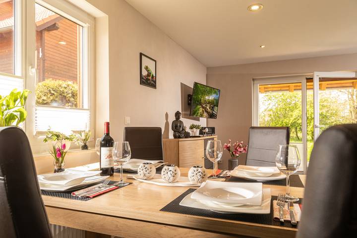 Ferienhaus für 6 Personen, mit Terrasse und Garten sowie Ausblick, mit Haustier in Sachsen-Anhalt - 3