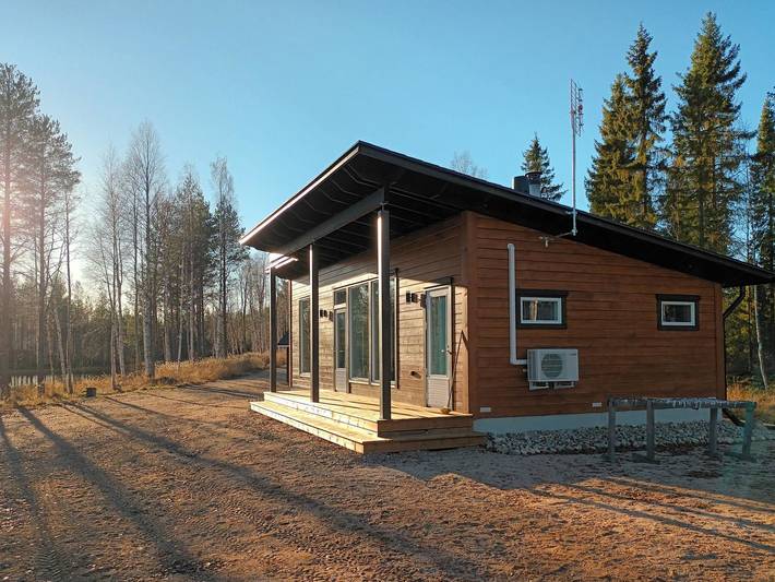 Log cabin for 4 people in Lapland