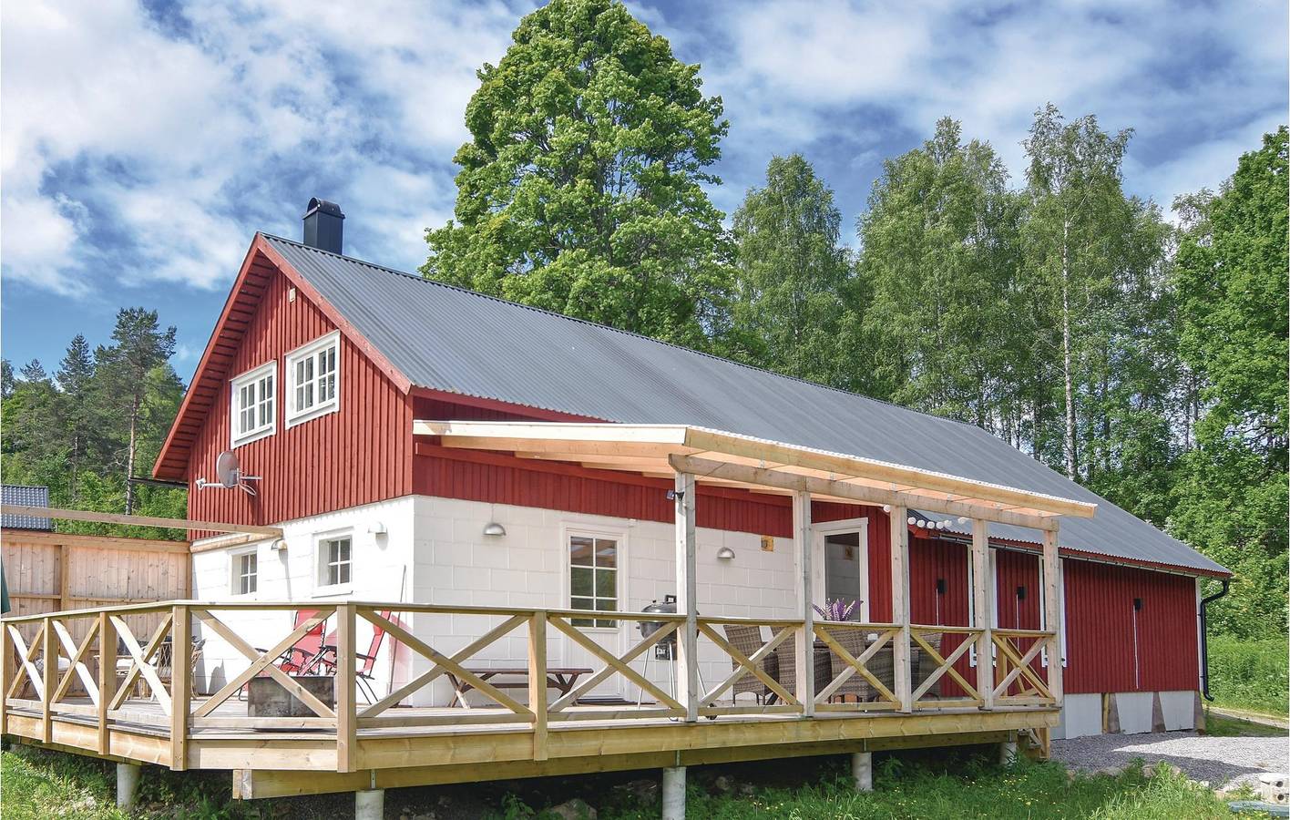Ferienhaus für 6 Personen mit Sauna in Värmland