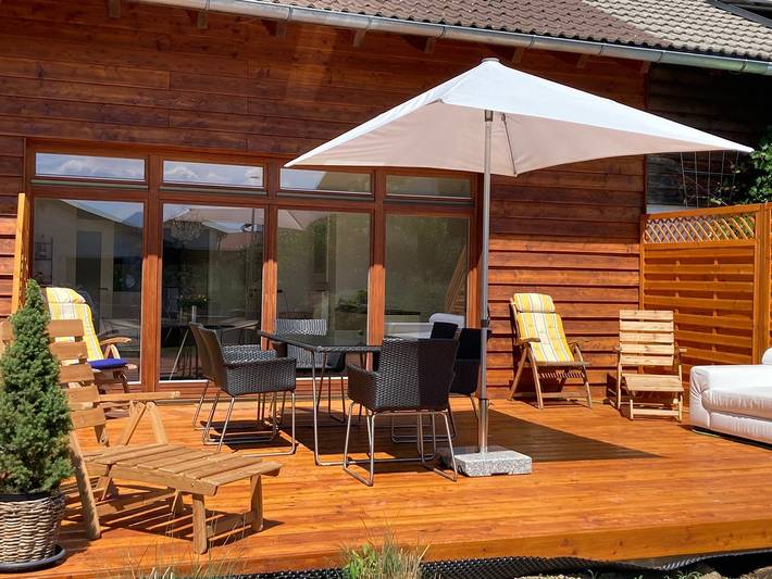Ferienhaus für 7 Personen, mit Terrasse und Garten am Chiemsee - 3
