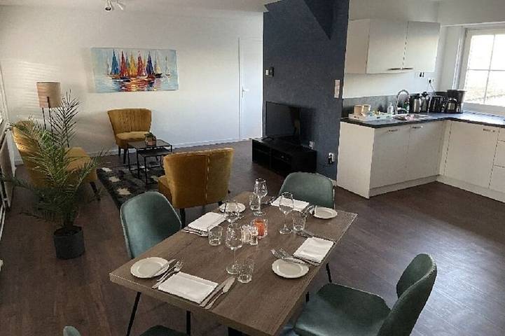Ganze Wohnung, Appartement met Uitzicht Over Meer en Jachthaven in Oude Wetering, Groene Hart