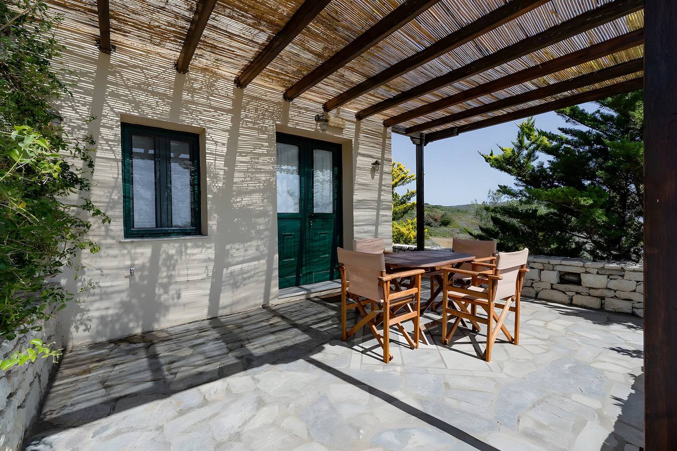 Holiday Home 'Kythiris Studios - Bungalow 1' with Sea View, Wi-Fi and Air Conditioning in Kythira