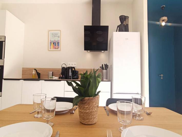 Appartement de vacances pour 4 personnes, avec jacuzzi et terrasse