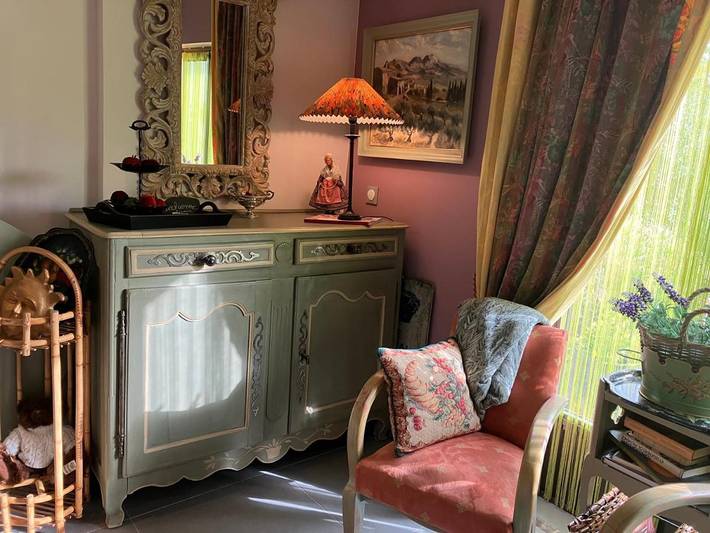 Chambre d’hôte pour 2 personnes, avec terrasse et vue ainsi que piscine et jardin à Paradou - 4