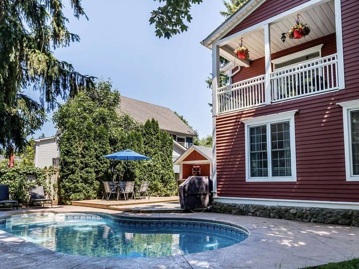 Holiday rental for 10 people, with garden in Niagara-on-the-Lake