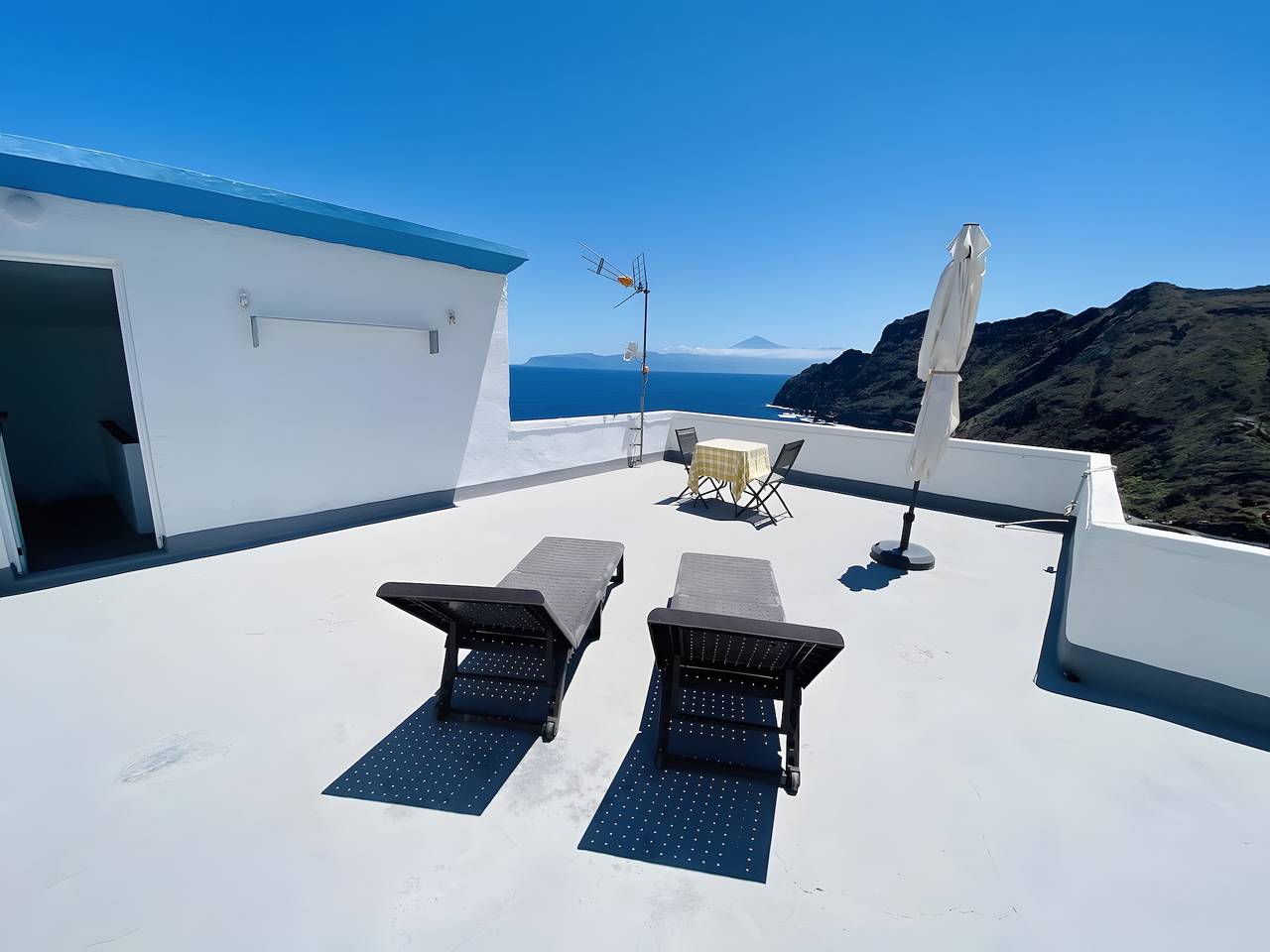 Vacation Home 'Hermigua Teide & Ocean View' with Balcony and Wi-Fi in Santa Catalina, Hermigua