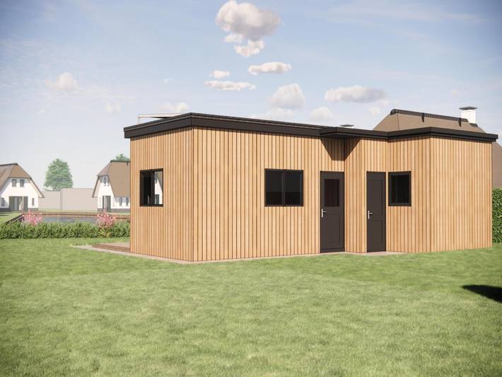 Ferienhaus für 4 Personen, mit Garten