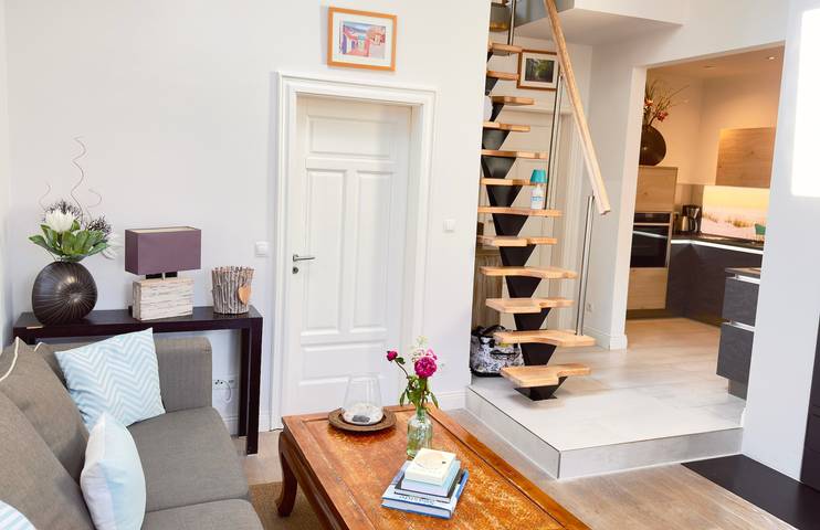 Ganze Wohnung, Apartment „Halbinsel Wittow“ mit Balkon und Wlan in Ostseebad Binz, Binz
