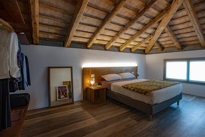 Location de vacances pour 4 personnes, avec vue, animaux acceptés à Crocetta del Montello