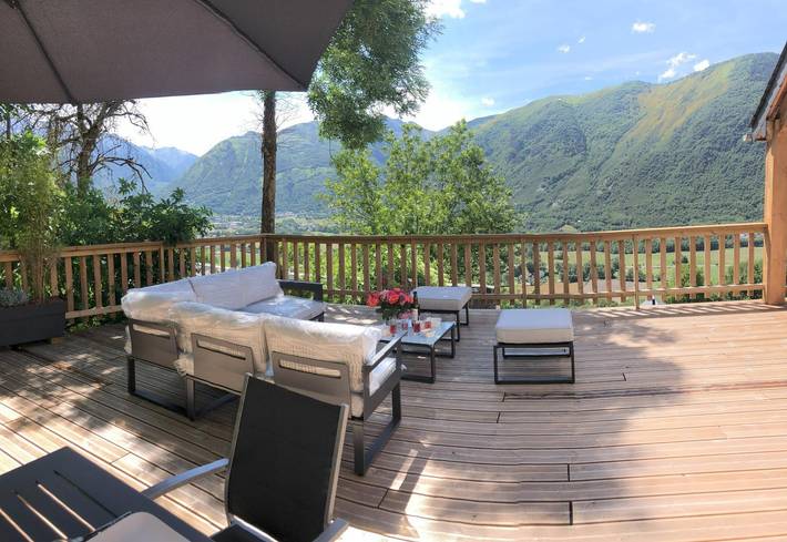 Gîte pour 8 personnes, avec balcon