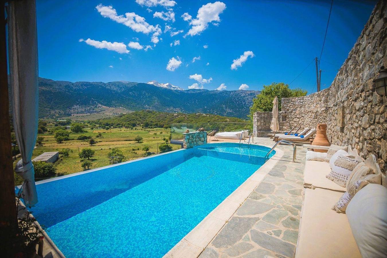 Traditionelle Ferienvilla "Askyfou" mit Pool in Chania und Umgebung