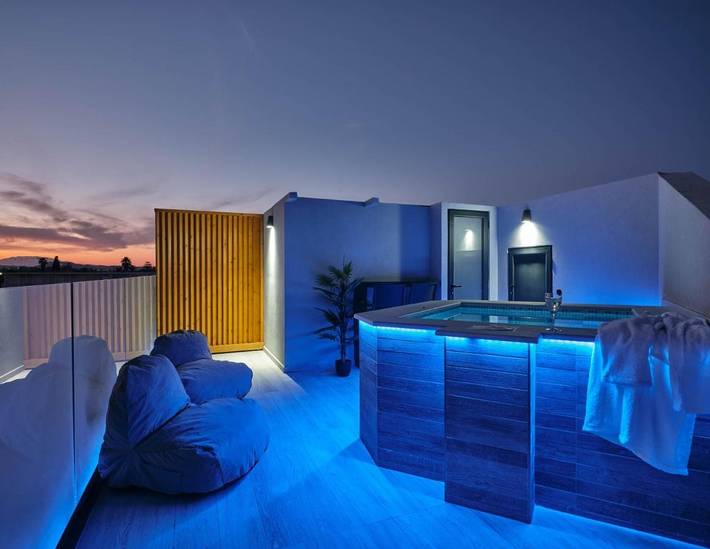 Vakantieappartement voor 4 personen, met uitzicht en tuin in Laganas