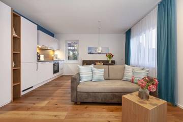 Ferienwohnung für 2 Personen, mit Garten und Seeblick in Deutschland