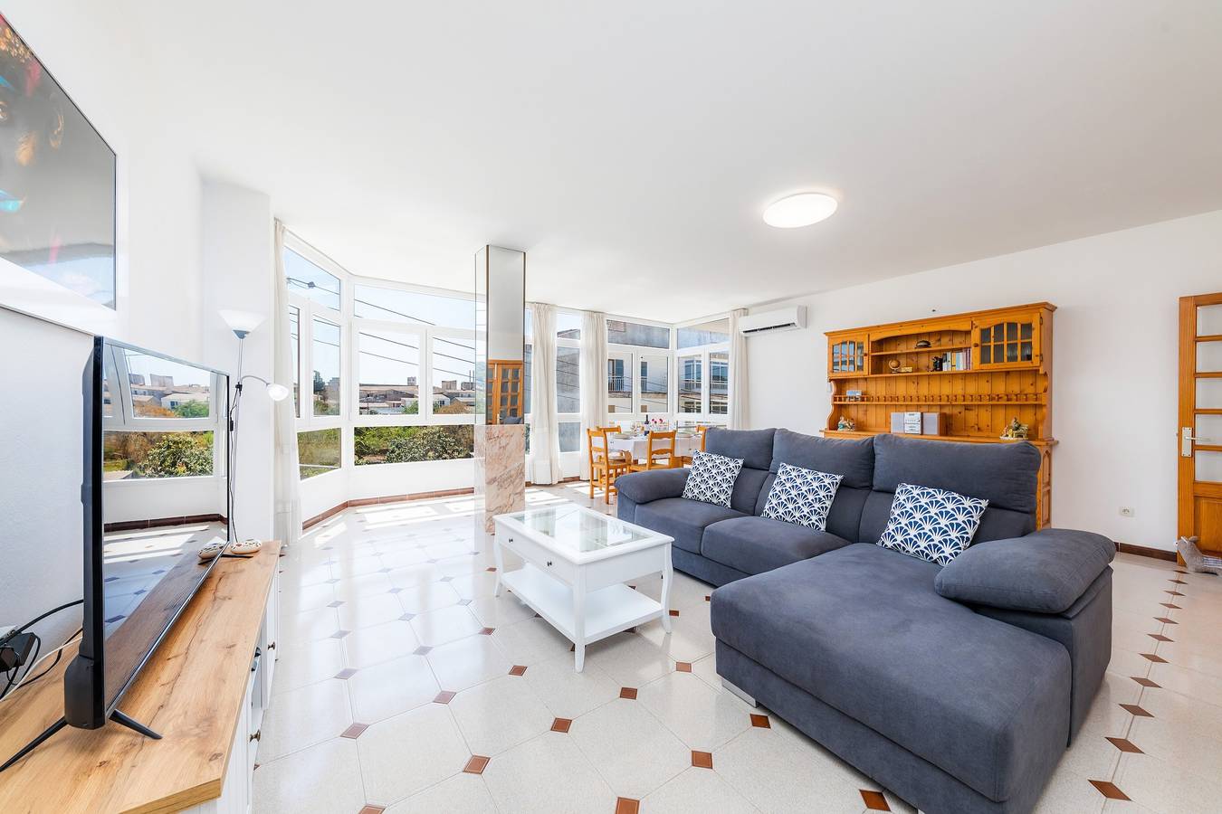 Appartamento intero, Appartamento 'Socorro 39-1' con vista montagna, balcone e Wi-Fi in Felanitx, Sud di Maiorca