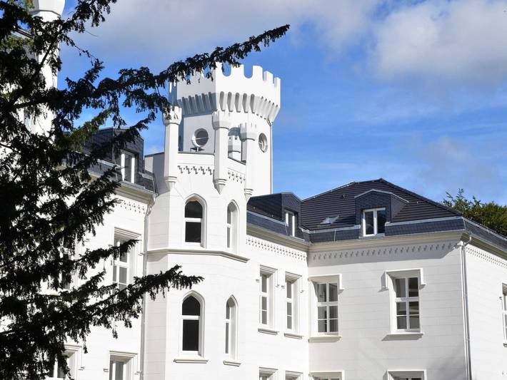 Schloss für 2 Personen, mit Garten in Groß Mohrdorf