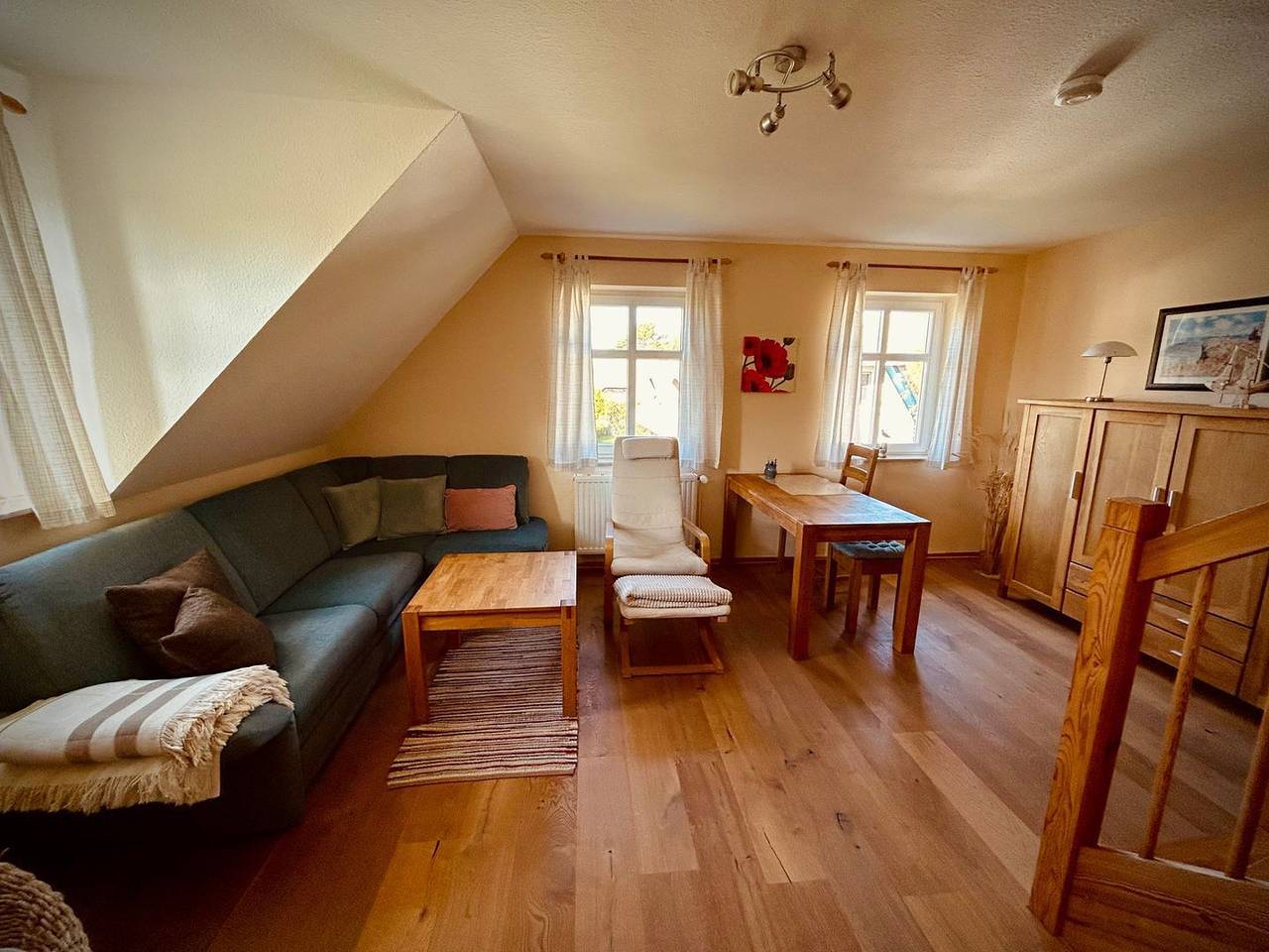 Apartamento entero, Komfortable Unterkunft mit Garten für 2 Personen auf dem Darß - Mansarde in Wieck am Darß, Peninsula Fischland - Darss - Zingst