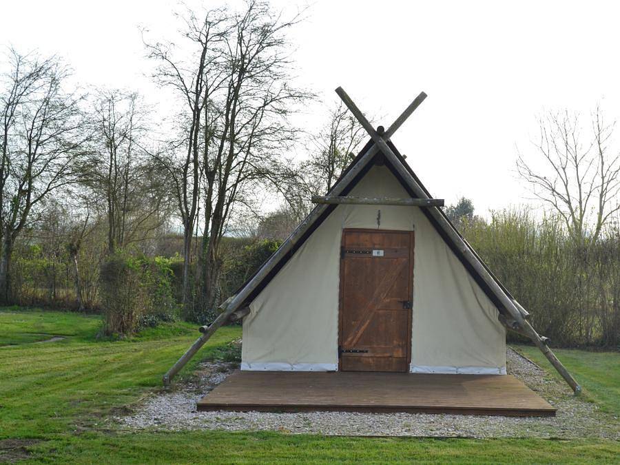 Camping  La Peupleraie - Long  - Tente 4 personnes - Tipi in Long, Région d'Abbeville