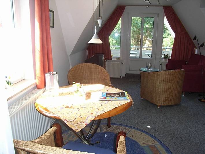 Ferienwohnung für 2 Personen, mit Balkon und Terrasse sowie Garten auf Langeoog - 2