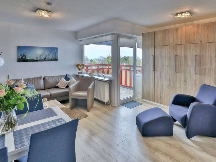 Ferienwohnung für 4 Personen, mit Pool und Sauna sowie Balkon in Cuxhaven Strand