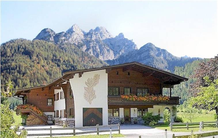 Ferienwohnung für 3 Personen, mit Balkon und Sauna in Waidring