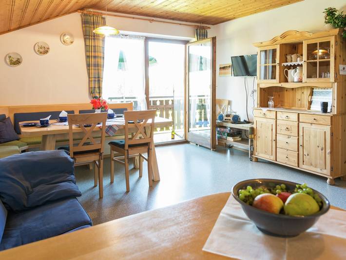 Bauernhof für 5 Personen, mit Balkon und Terrasse sowie Garten im Pfaffenwinkel
