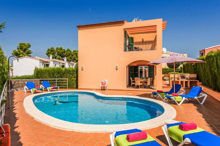 Casa de vacaciones para 6 personas, con terraza en Serpentona