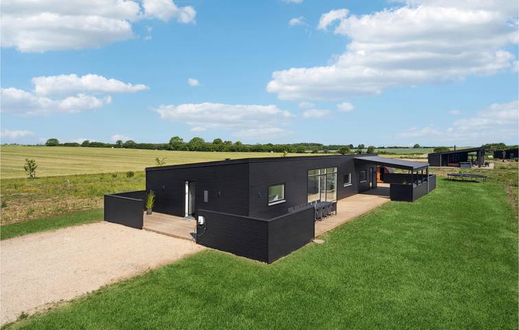 Ferienhaus für 12 Personen, mit Garten und Terrasse sowie Sauna in Mørkholt