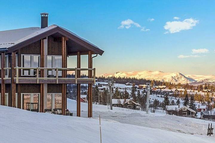 Ganze Wohnung, Wohnung auf dem Golsfjellet mit Blick auf das Jotunheimen-Gebirge in Gol