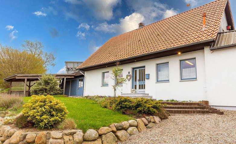Ferienhaus für 5 Personen, mit Garten und Ausblick in Kappeln
