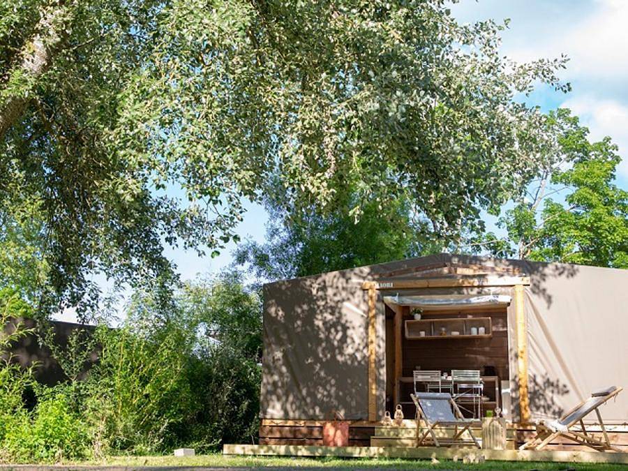 Slow Village les Ponts-de-Cé - Bungalow 4 personas - Lodge maorí sin instalaciones sanitarias in Les Ponts-de-Cé, Angers region